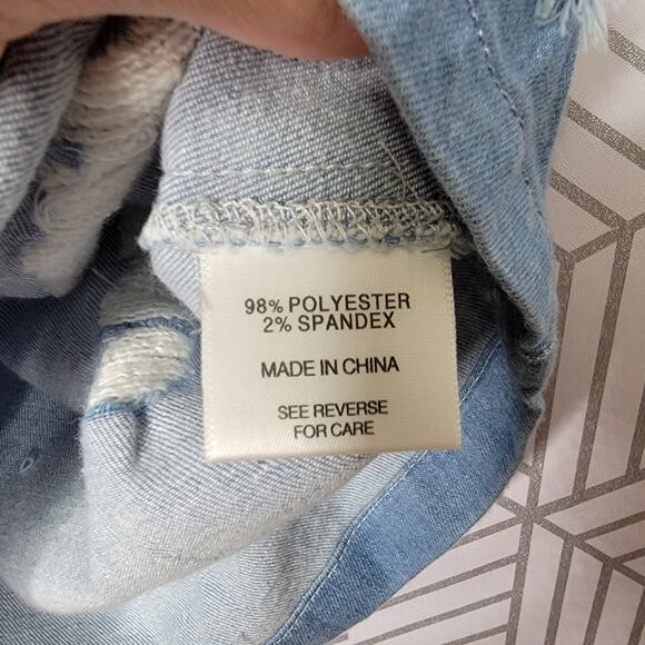 Lucy Paris Jean Skirt Sz Medium - Picture 8 of 9